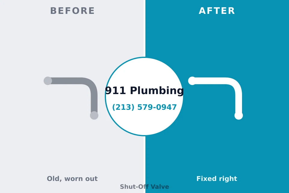 Before and after: plumbing company Hagerstown, IN
